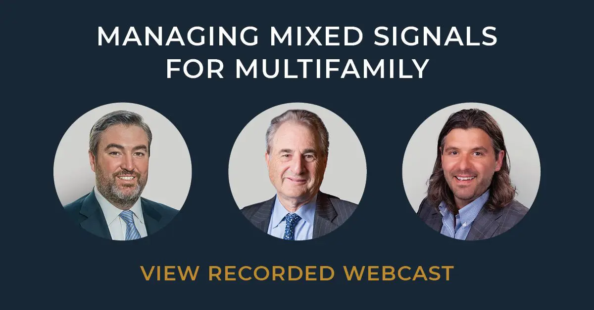 In Conversation Webinar - Managing Mixed Signals For Multifamily